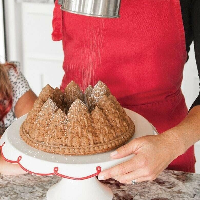 LKOP Pine Forest Bundt Pan LTMS Cake Round cake pans Cake pans Cake s for baking Cake baking supplies Cake pan set Cake decorating supplies Kitchen set Baking pan