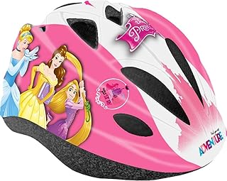 Disney Girls' Princess Bicycle Helmet, Multicoloured, S (52-56 cm)
