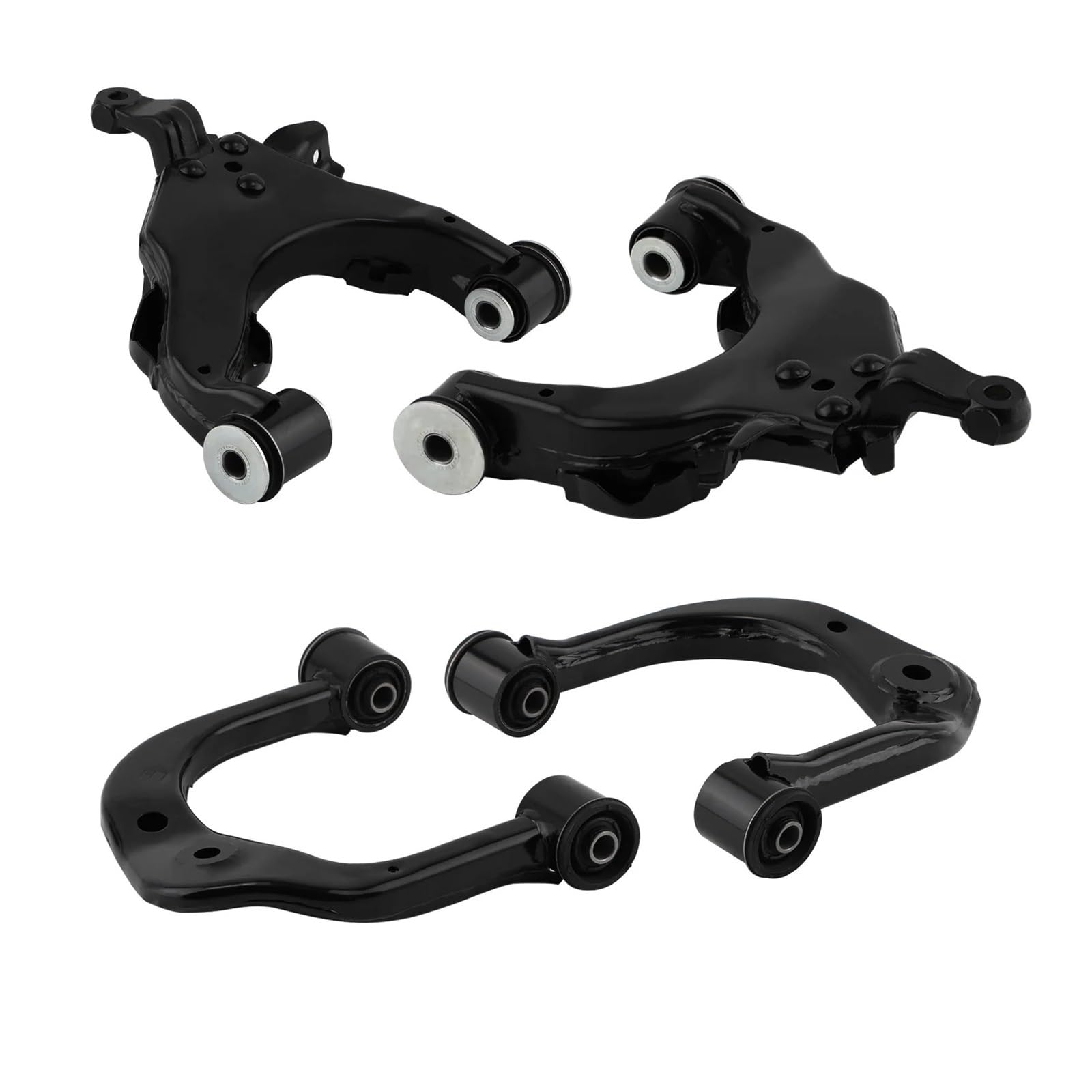 Zestaw wahaczy samochodowych do zawieszenia górnego i dolnego przedniego, kompatybilny z Toyota Tundra Pickup 2000-03, wahacze ze sworzniami kulowymi 4863034010 511-58138L 511-58138R 521-809 521