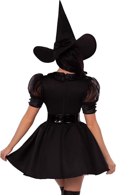 Leg Avenue Women's Classic Bewitching Witch Halloween Costume