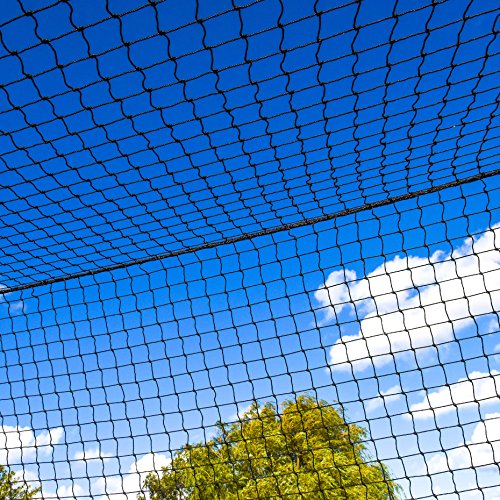 Product Image 2: FORTRESS 42 Poly Twine and 1 3/4-Inch Square Hung Mesh Baseball Batting Cage Net (12′ x 12′ x 35′)