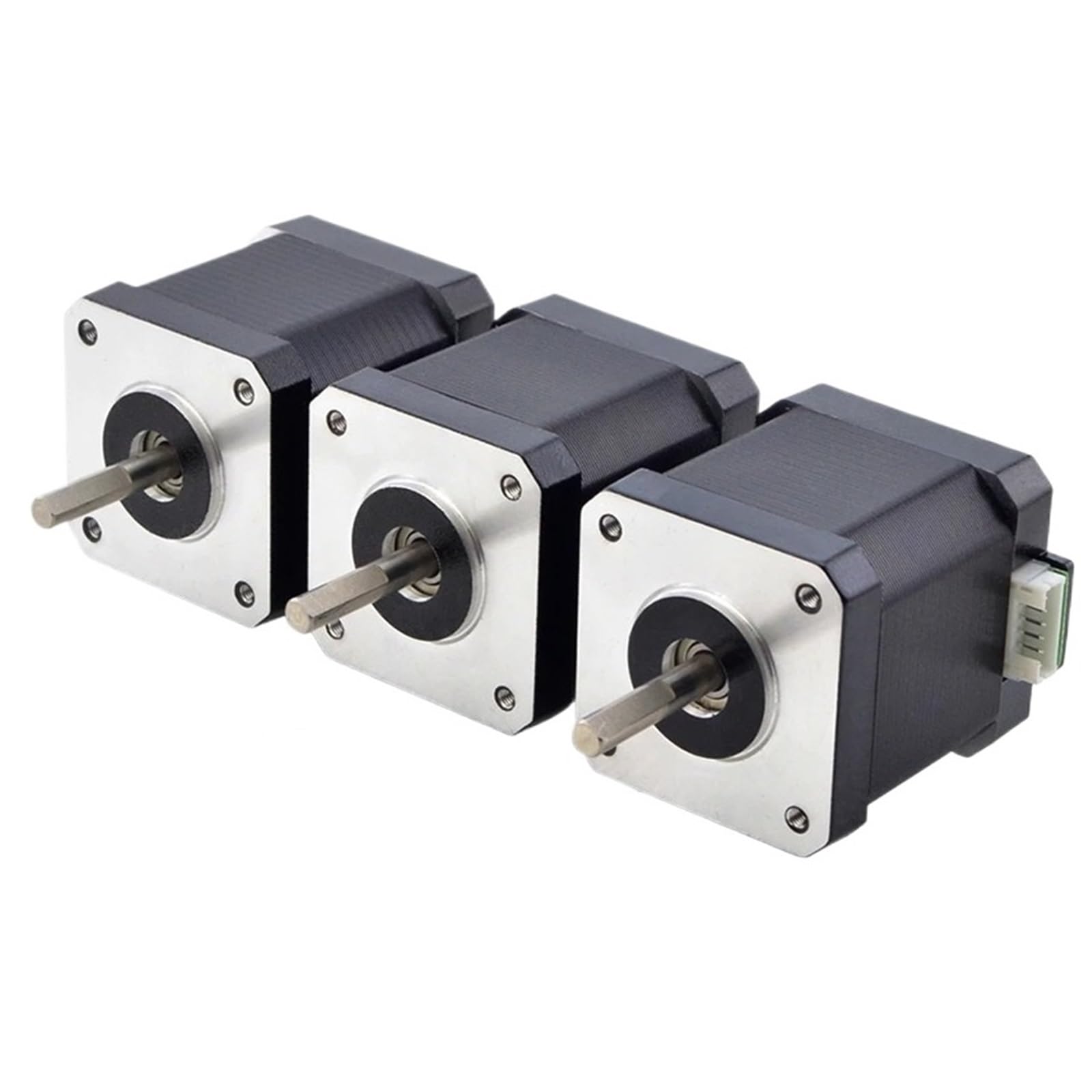 STEPPERONLINE Nema 17 Motor paso a paso 48mm 0.55Nm 2A Nema17 Motor paso a paso for impresora 3D fresadora de grabado CNC