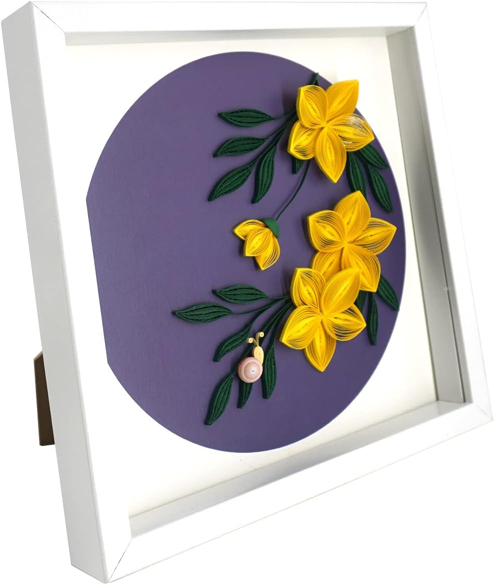 JUYA Single Color Paper Quilling Strips Set 60 Colors 39cm Length One Color 100 Strips per Pack Paper Width 2mm (0.08 in)