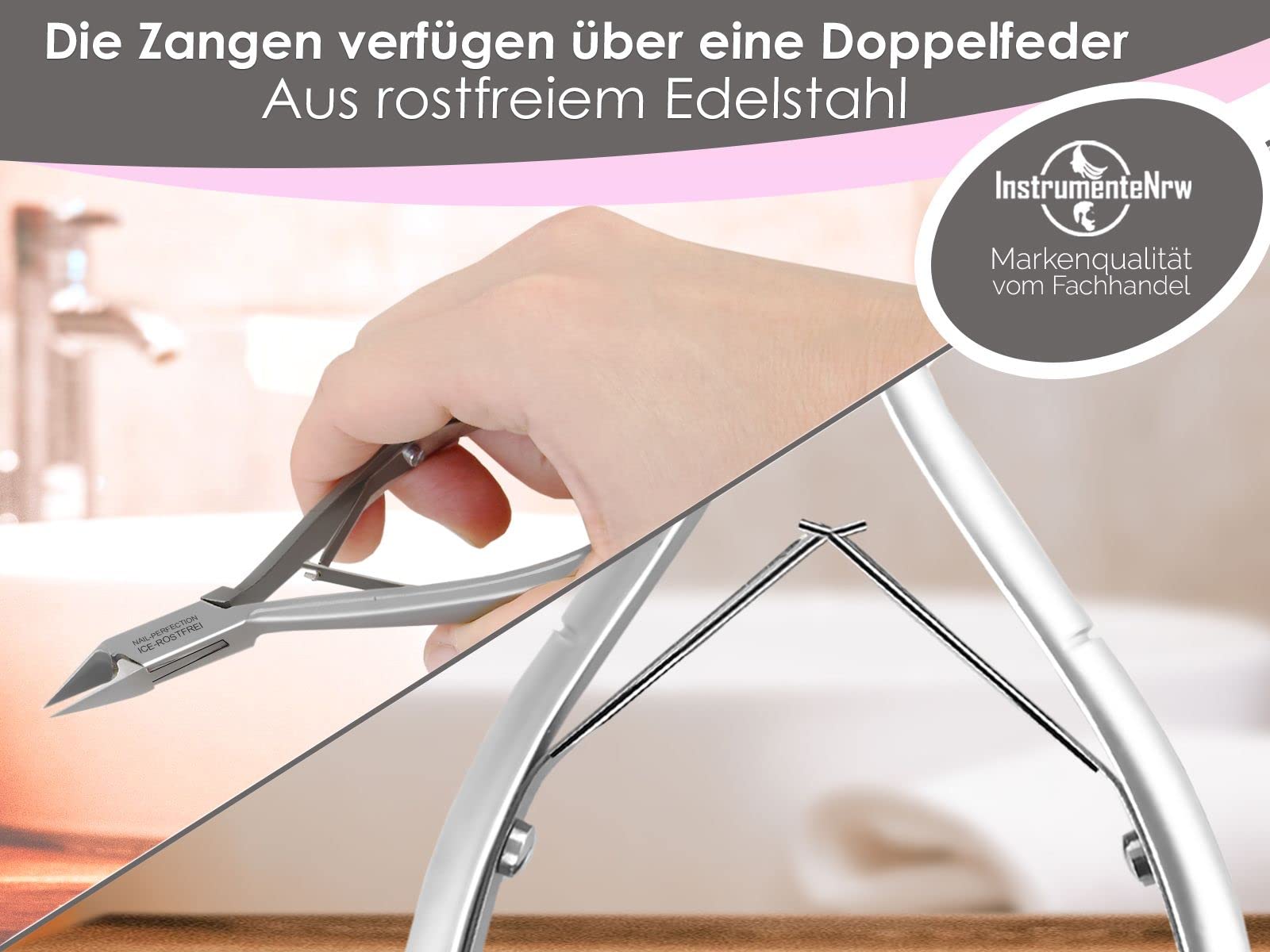 Fußpflege-Instrumente Set 23-Teilig inklusive 5 Nagelzangen