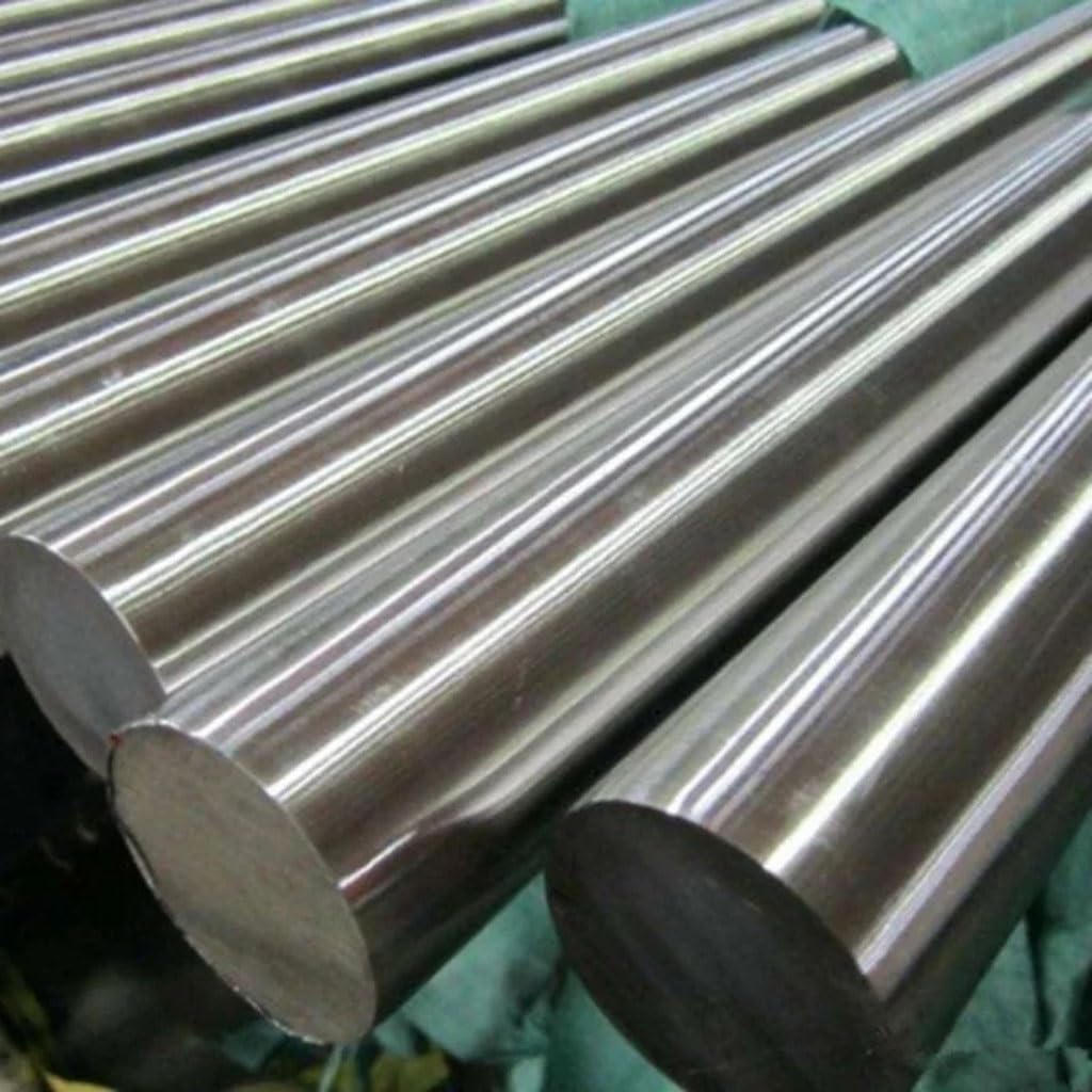 Rundstab, Stahlstab, Metallstab 1 Stück 6 mm 8 mm 10 mm Schaft 100 mm 200 mm 300 mm 500 mm Metall-Vollstab(Color:100mm,Size:6mm)