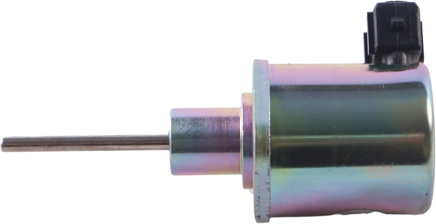 12V Stop Solenoid GT62-00286 E6820-60011 E6850-60012 HT62-00072 Compatible With Kioti Tractor RX CK20 CK27 CK30 CK35 DK40 DK45 DK50 DK55 DS3510 DS4110 DS4110HS DS4510 DS4510HS LK3054