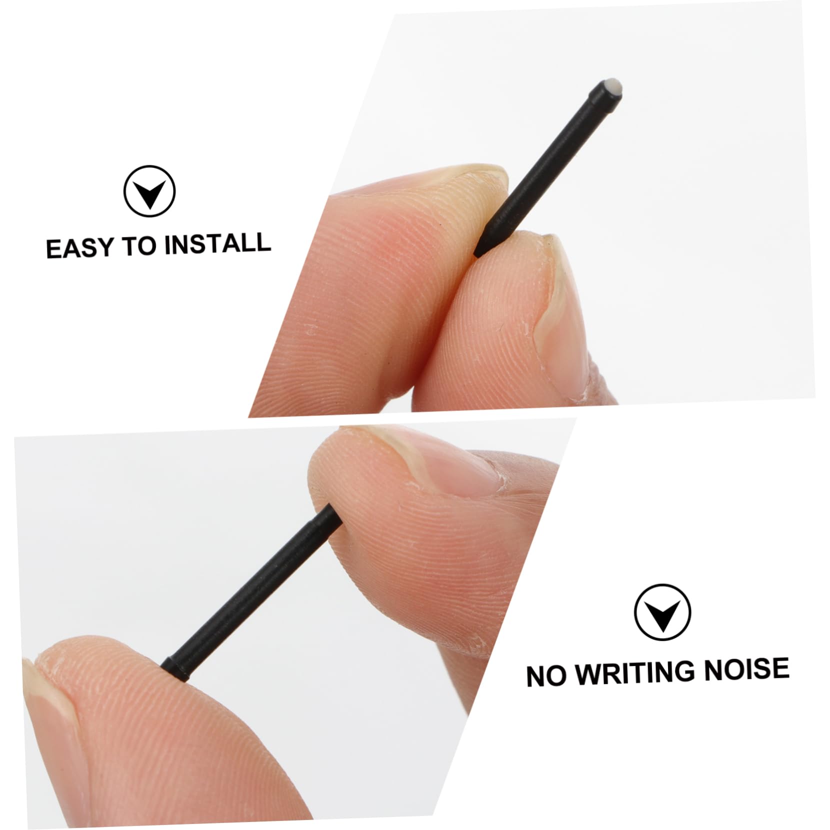 HEMOTON 8pezzi Punte Di Ricambio Per Stylus Compatibili Con Pen Pro Facili Da Installare Silenziose e Resistenti Per Scrittura e Disegno Su Tablet e Dispositivi Mobili