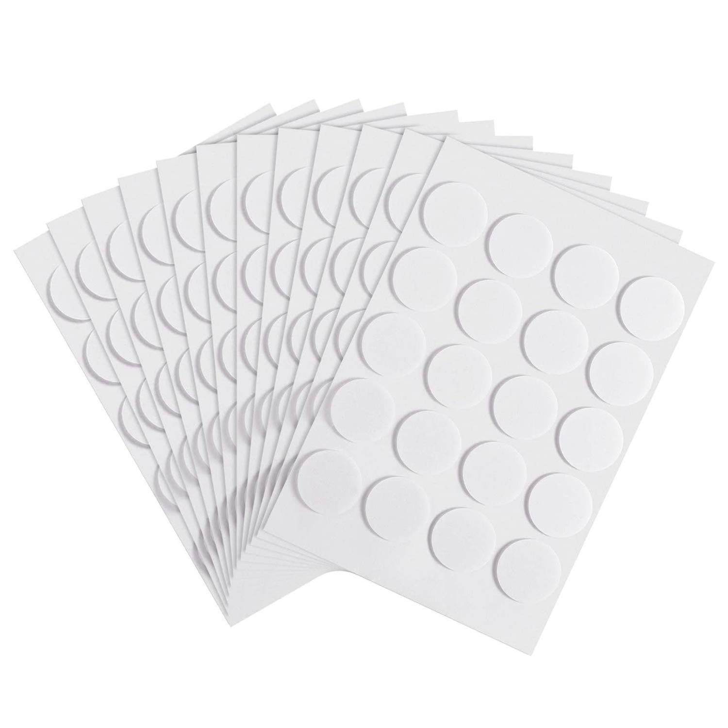 Oikabio 600 Pieces Candle Wick Stickers Making Label Double-Sided Adhesive Candle Stickers For Diy Candles