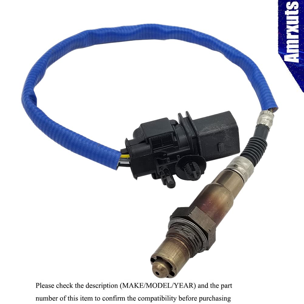 Amrxuts 4pcs 234-5076 234-5113 234-4490 Upstream Downstream Oxygen Sensor for 2011 2012 2013 2014 Ford F-150, 8F9Z-9F472-E 8F9Z-9F472-B BE5Z-9G444-A