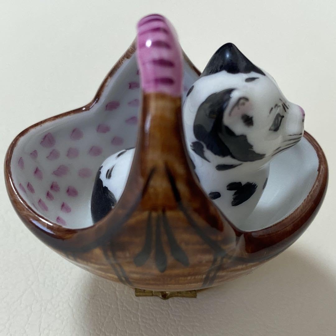 Parry Veille リモージュボックス 猫 猫雑貨 フランス製