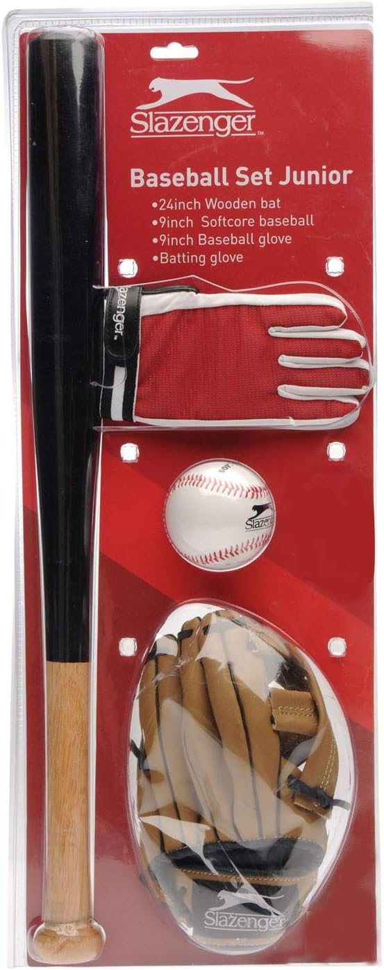 Slazenger Kids Baseball Set Juniors Softball One Size