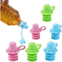 Silicone Water Bottle Stopper Silicone Adapter for Water Bottles Pack of