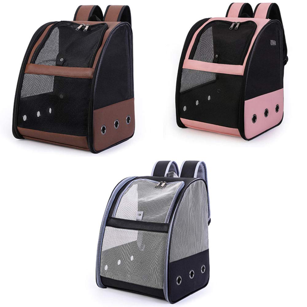 Vogel Rucksack Haustier Rucksack Tragekäfig Katze Und Hund Outdoor Reisen Atmungsaktiver Träger Vogel Transport Tasche Vogelzubehör 1St Schwarz