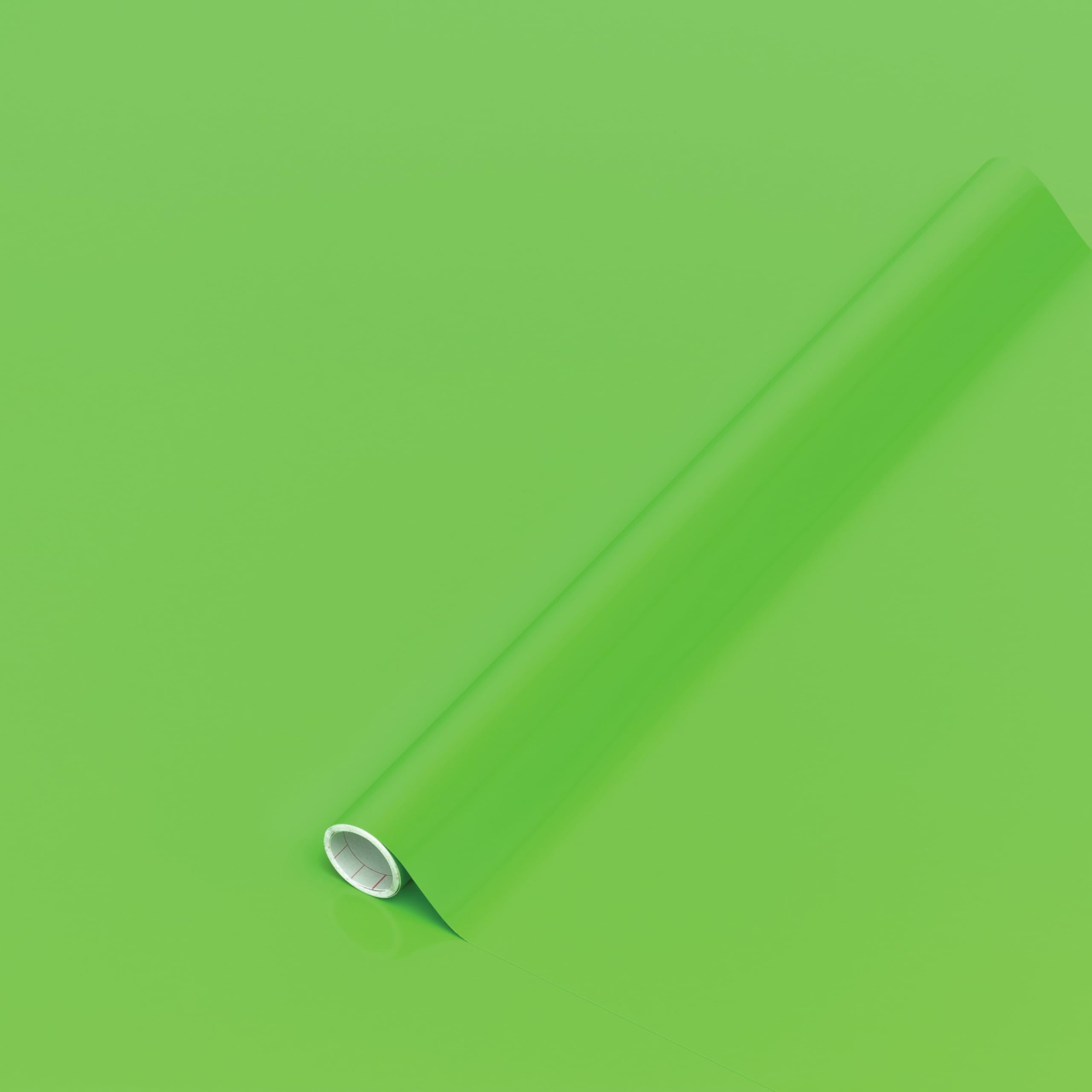 D-C-Fix Apple Vinyl Wrap Gloss Plain 67,5 Cm X 2 M - Sticky Back Plastic Roll For Furniture, Kitchen & Cupboards - Contact Paper Sticker Self Adhesive Film