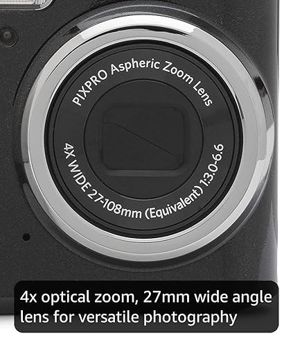 Amazon.com : KODAK PIXPRO Friendly Zoom FZ45-BK 16MP Digital