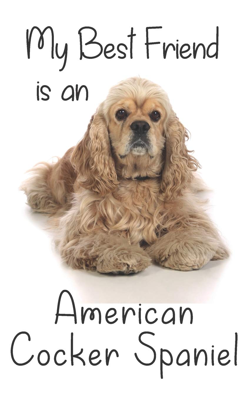 My best Friend is a American Cocker Spaniel: 8” x 5” Blank lined Journal Notebook 120 College Ruled Pages (Best Friends)