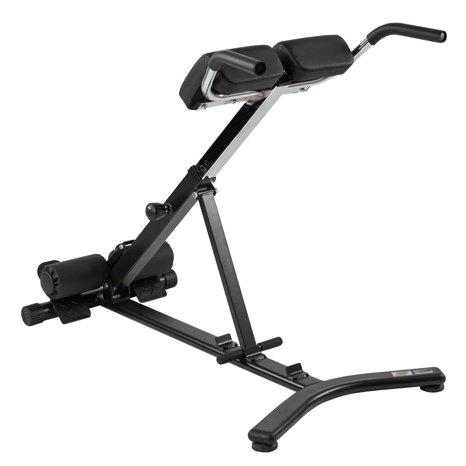 Darwin Rückentrainer Hyperextension, Klappbar, 3 Neigungswinkel, Höhenverstellbar, 116x61x82 cm, Maximale Belastung 150 kg, für Rücken- und Gesäßmuskulatur