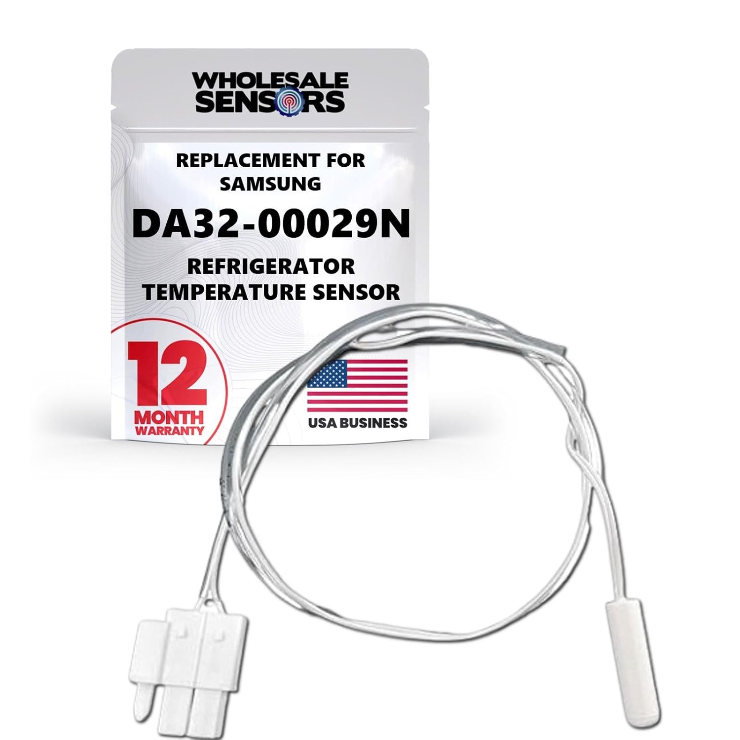 Replacement Samsung DA32-00029N Refrigerator Temperature Sensor 12 Month Warranty & USA Support