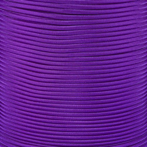 Image of 50ft 550 Cord Paracord Parachute Survival Cord (Purple)