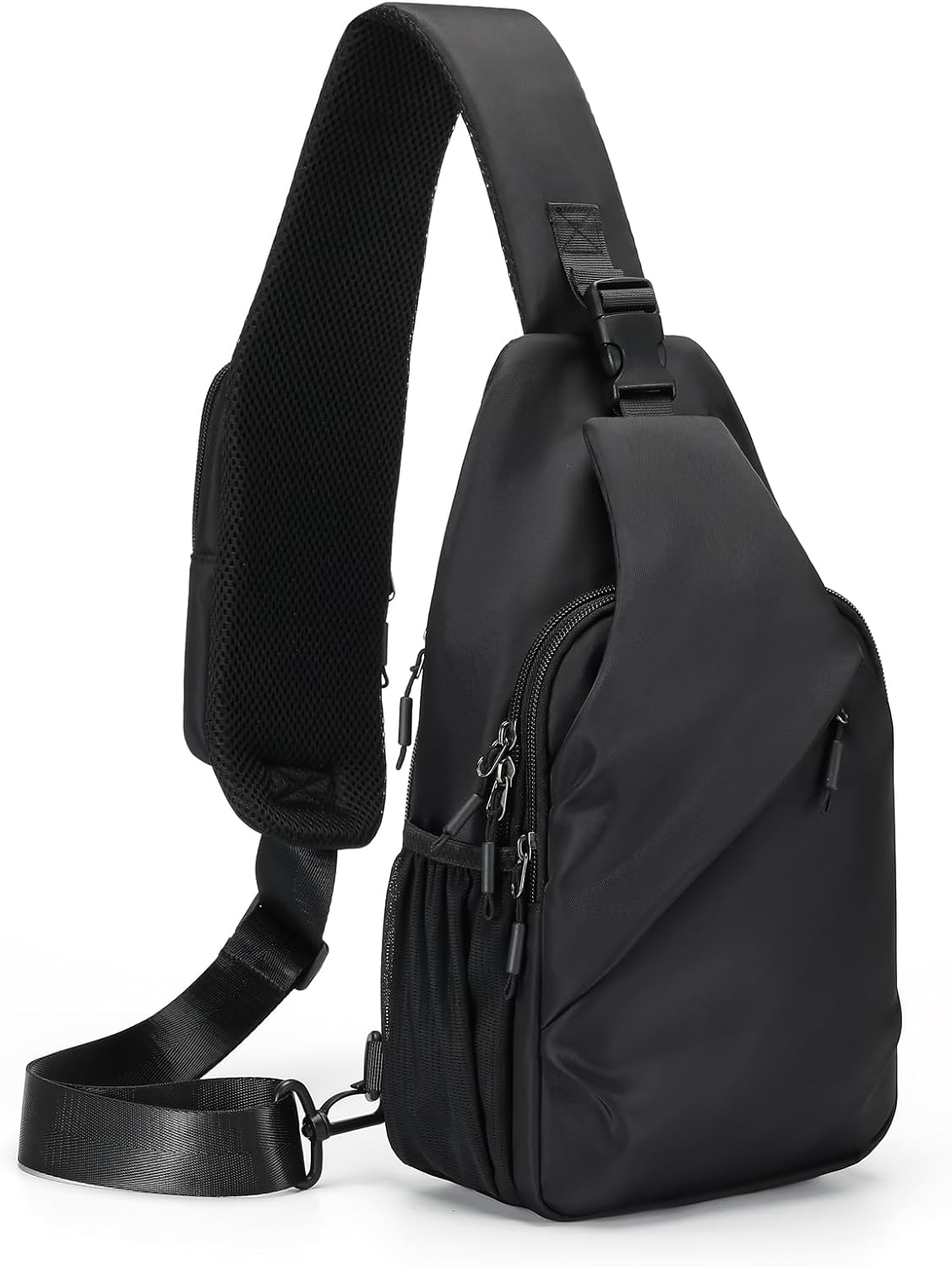 Sling Bag Anti Theft Crossbody Bag Fits 11" Tablet Lightweight Hiking Shoulder Chest Bag