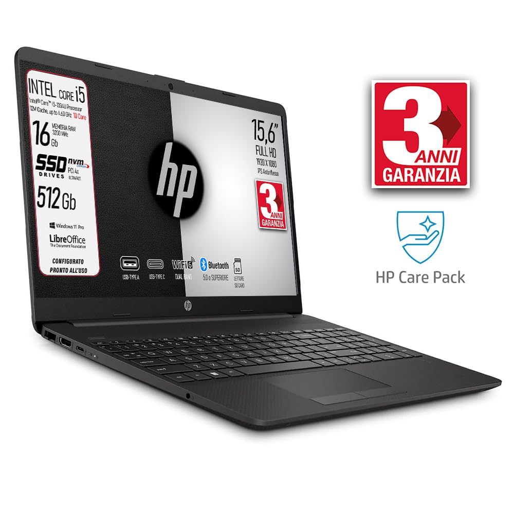HP Notebook, Laptop, Core I5-1135G7, 15.6