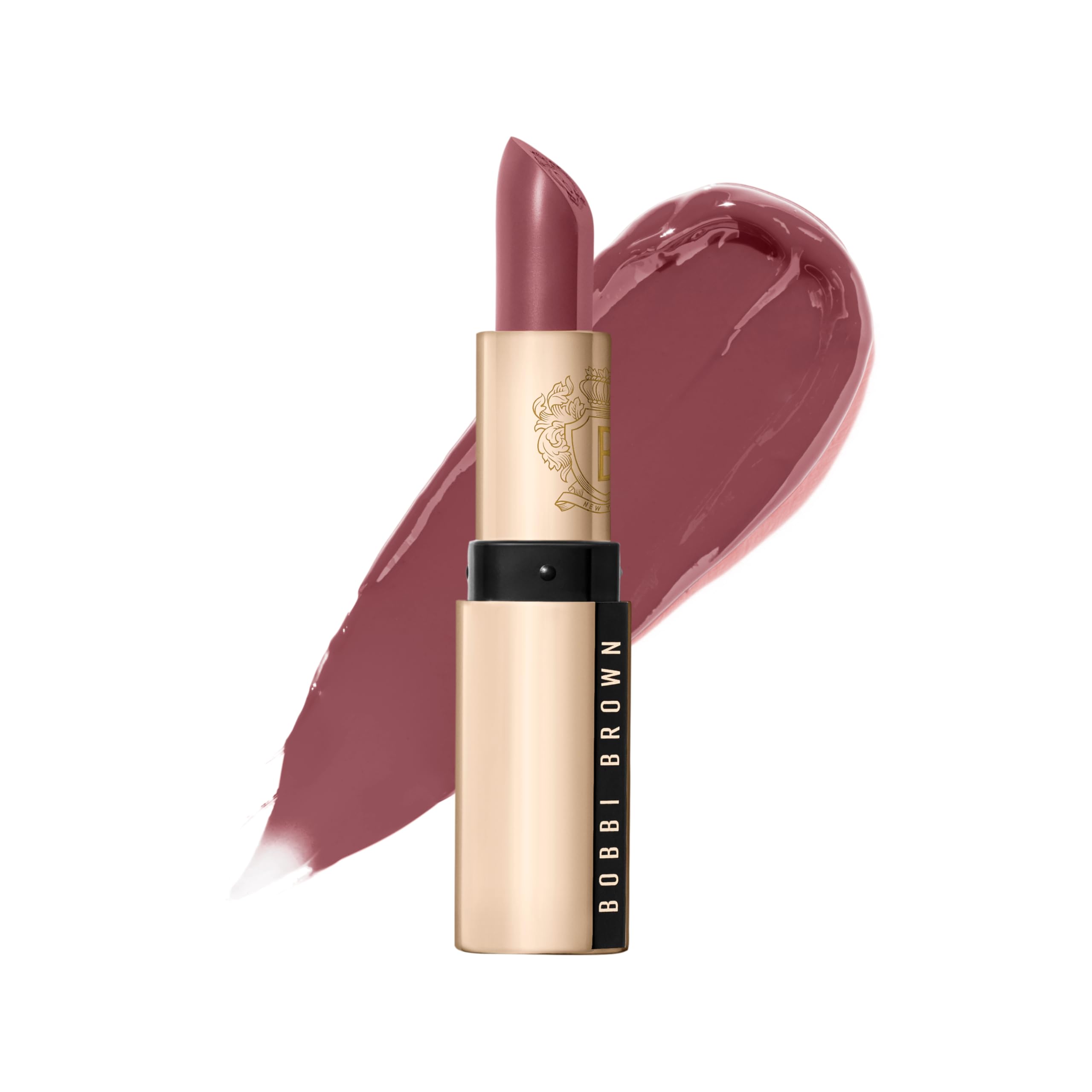 Sponsored Ad - Bobbi Brown Luxe Lipstick | Bold, Skincare-Infused Lipstick for Rich Satin Finish | Chamomile Oil & Jasmine Flower Wax, 0.12 Ounce