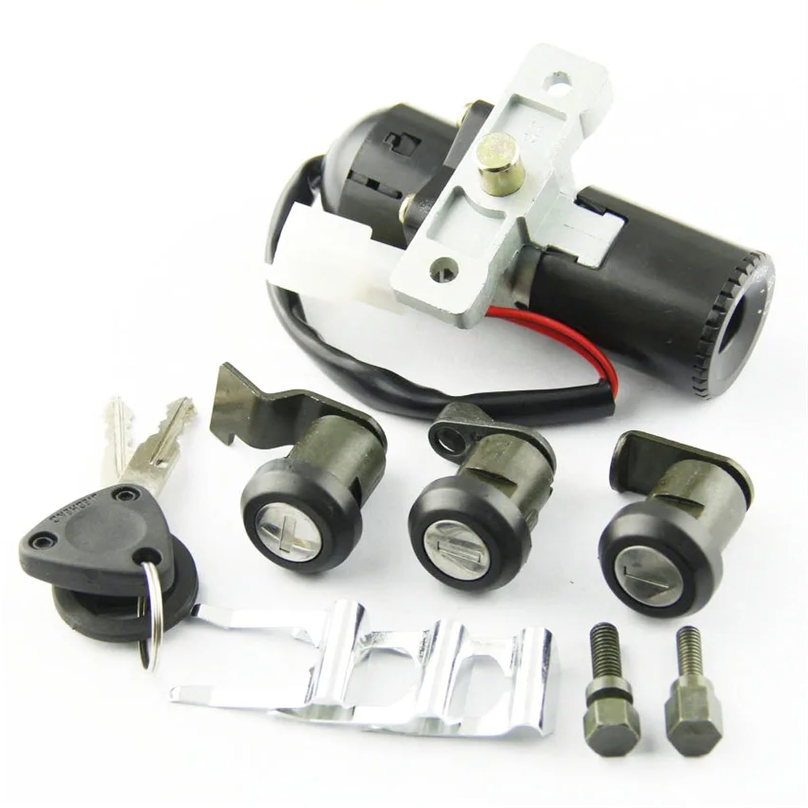 Blocchetto Accensione Moto Per Peugeot SV 250 2001 OEM:755056 Moto Kit Interruttore Accensione Moto Assemblaggio Tappo Serbatoio Carburante Coperchio Serbatoio Con 2 Chiavi Interruttore Accensione