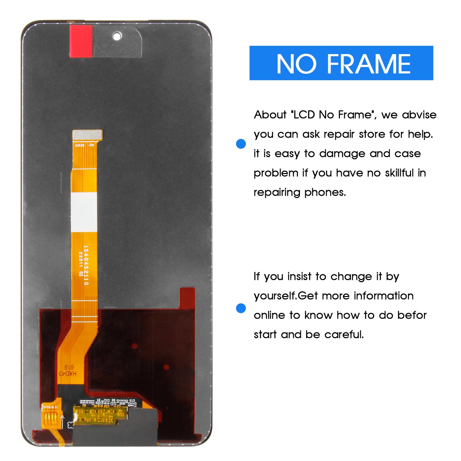 Display LCD OPPO A98 5G CPH2529, Schermo Touch Originale, Vetro, Colore Nero, Nuovo - Foto 6