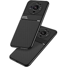 Business Case Designed for Xiaomi 12S Ultra Case Men Shockproof Anti-Slip Anti-Scratch Silicone Protective Cover for Xiaomi 12S Ultra - Black