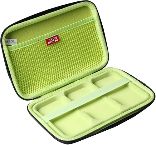 Miniatura 4 de Hermitshell Funda de viaje rígida para SanDisk 500 GB  250 GB  1 TB  2 TB Extreme Portable SSD (negro + Monterey, funda para 3 discos duros)