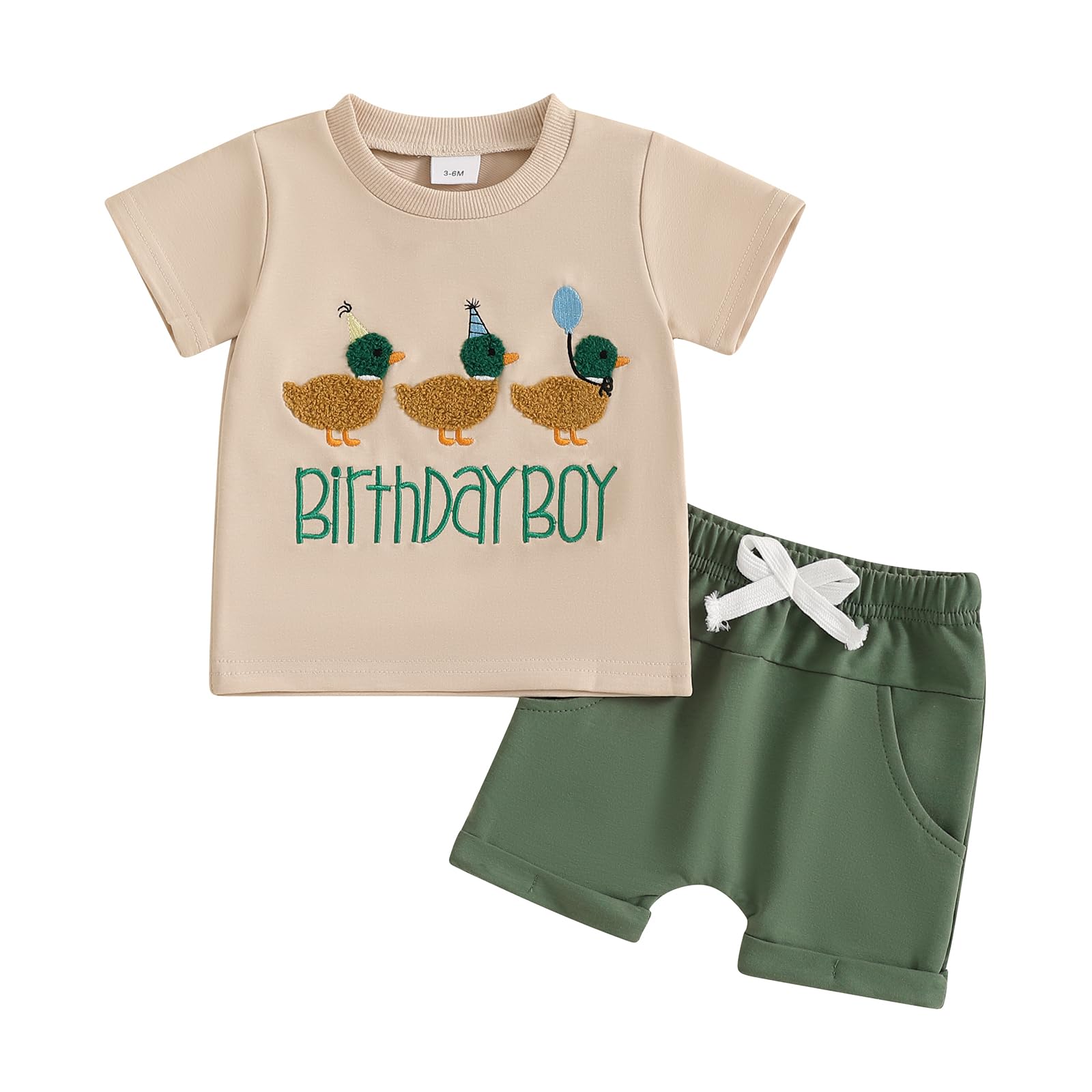 Doisbetthsay 1st First Birthday Outfit Boy Baby One Year Old Boy Outfit Short Sleeve ONE Shirts Plaid Shorts Set Summer