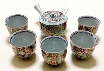 15、有田焼　清山　茶碗　5枚セット 15、有田焼 清山 茶碗 5枚セット