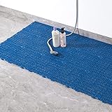 ★Lo que obtienes: recibirás 12 tapetes de baldosas de drenaje, cada uno de tamaño 30 cm x 30 cm x 1,5 cm (11,8 x 11,8 x 0,6 pulgadas). Nota: Nuestros tapetes impermeables de PVC están disponibles en rojo, azul , negro, gris, amarillo, verde, etc., puede contactarnos para cambiar a otros colores dentro de las 24 horas posteriores al pago