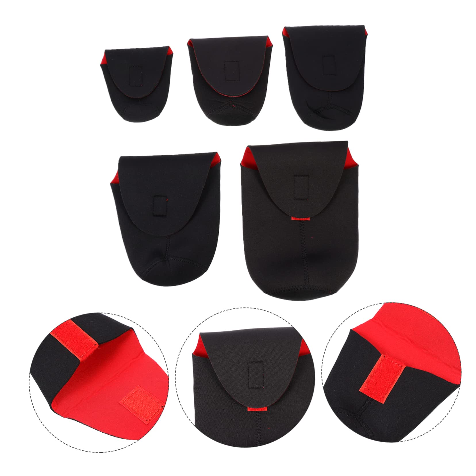 2 Series Bolsa Protectora De De Cámara Y Resistente Estuche De Neopreno para Lentes De DSLR Accesorio Fotográfico Compacto Y 5 Piezas*2