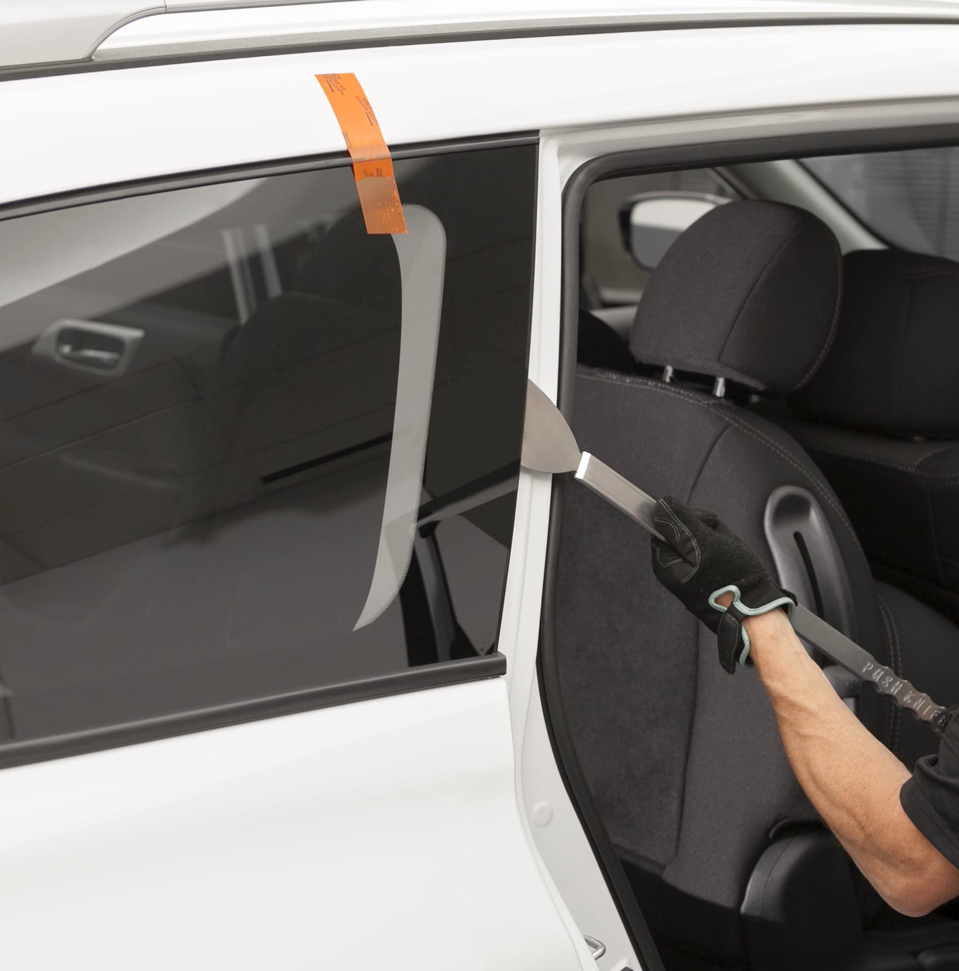 Push knife Tool 12 inch Designed to Remove auto glass Quarter Glasses. Windshield urethane and quarter glass urethane removal tool. Autoglass urethane cut out tool.