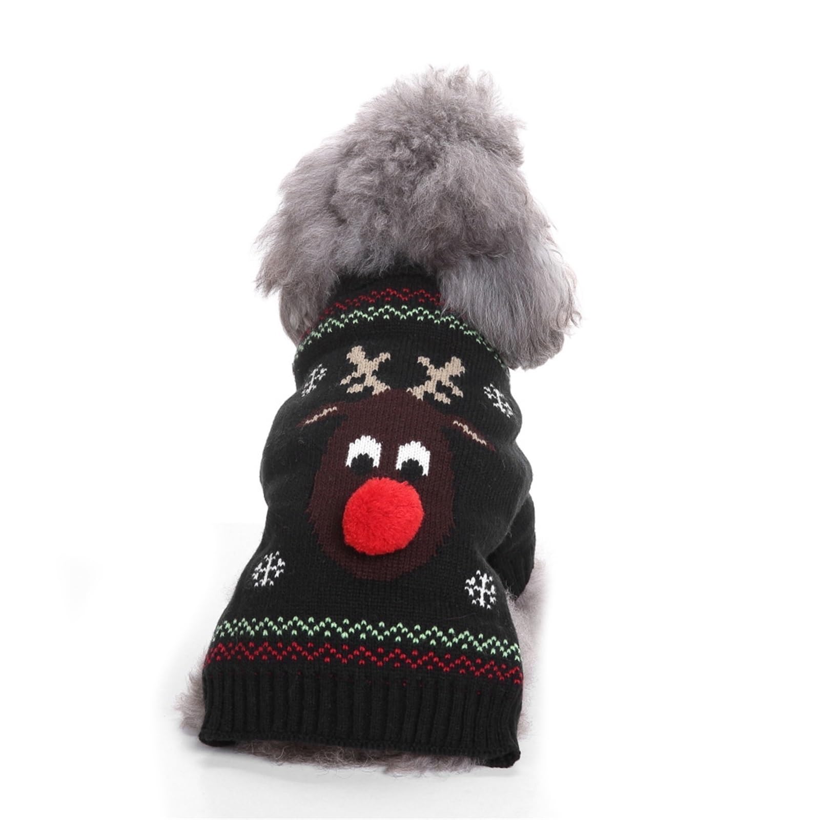Pull de Noël en tricot pour animaux vêtement chaud pour grand chien et petit chat