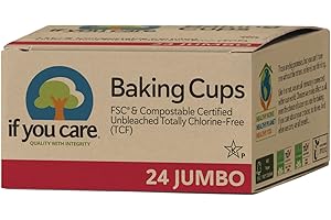 Unbleached Cupcake Liners: The Eco-Friendly Baking Essential For Baking Lovers