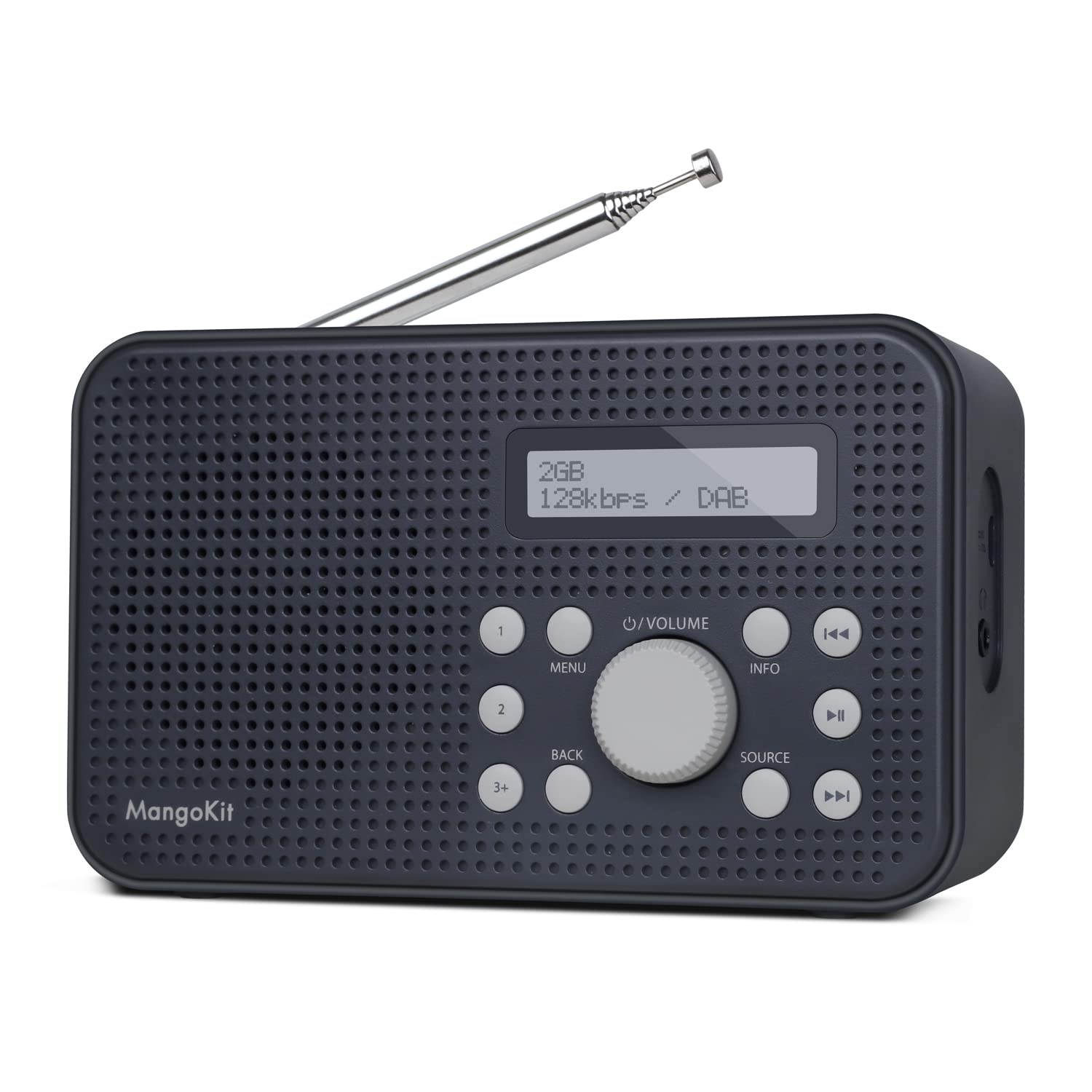 Buy DAB/DAB+ & FM Radio,Portable Compact DAB Radios,Rechargeable