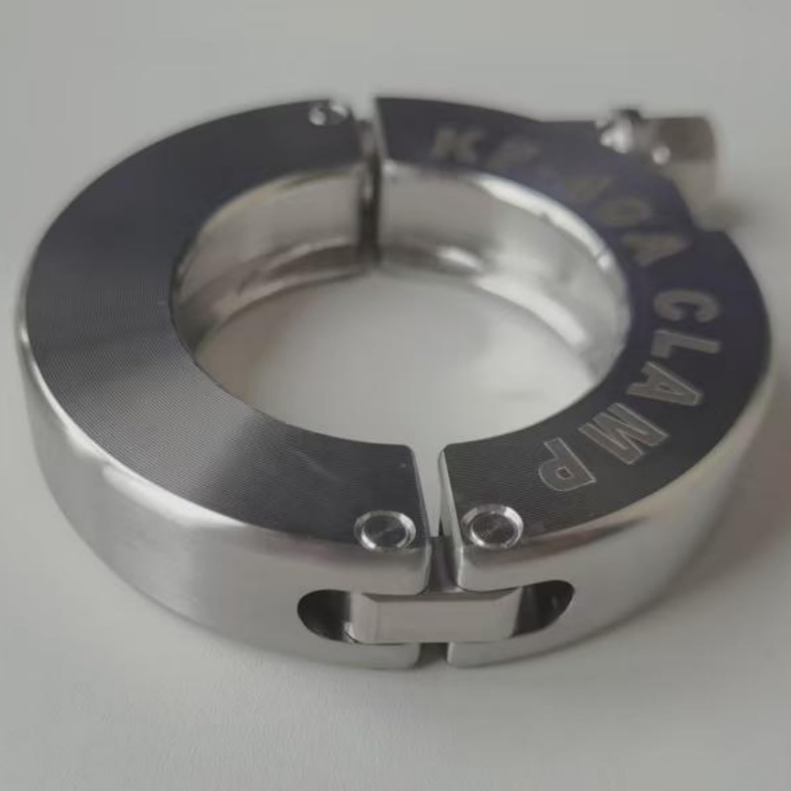 Abrazadera de bloqueo de alta tensión con brida KF16, abrazadera de vacío resistente 304SS for uso de calor y alto Torque, 1 ud.(KF-16)