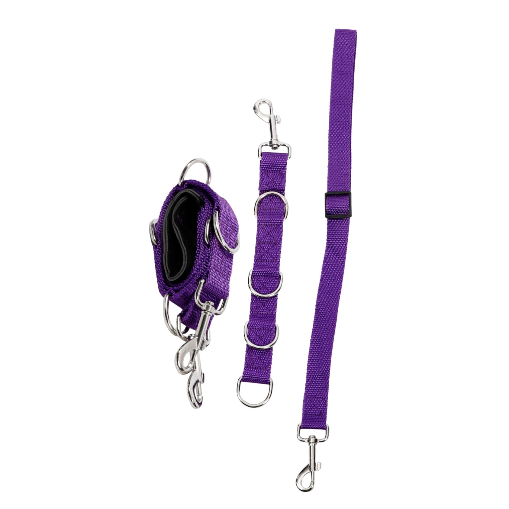 Abaodam 3Pcs Adjustable Pet Bathing Rope Pet Grooming Helper for Dogs Smooth Surface for Grooming Bathing Examining Pets