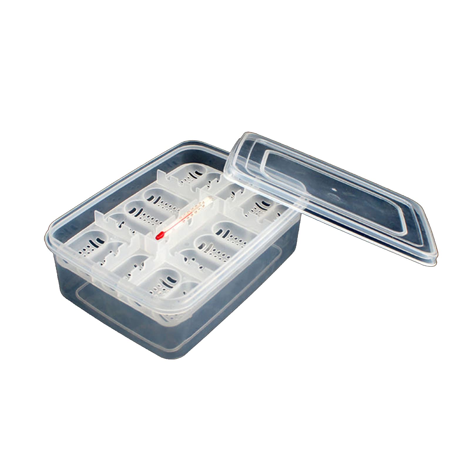 Incubatrice Uova Rettili Incubatrice Per Uova Di Rettile OMEM - Scatola Di Schiusa Per Serpenti, Lucertole E Anfibi, Capacità 12 Uova Incubatrice Per Lucertole