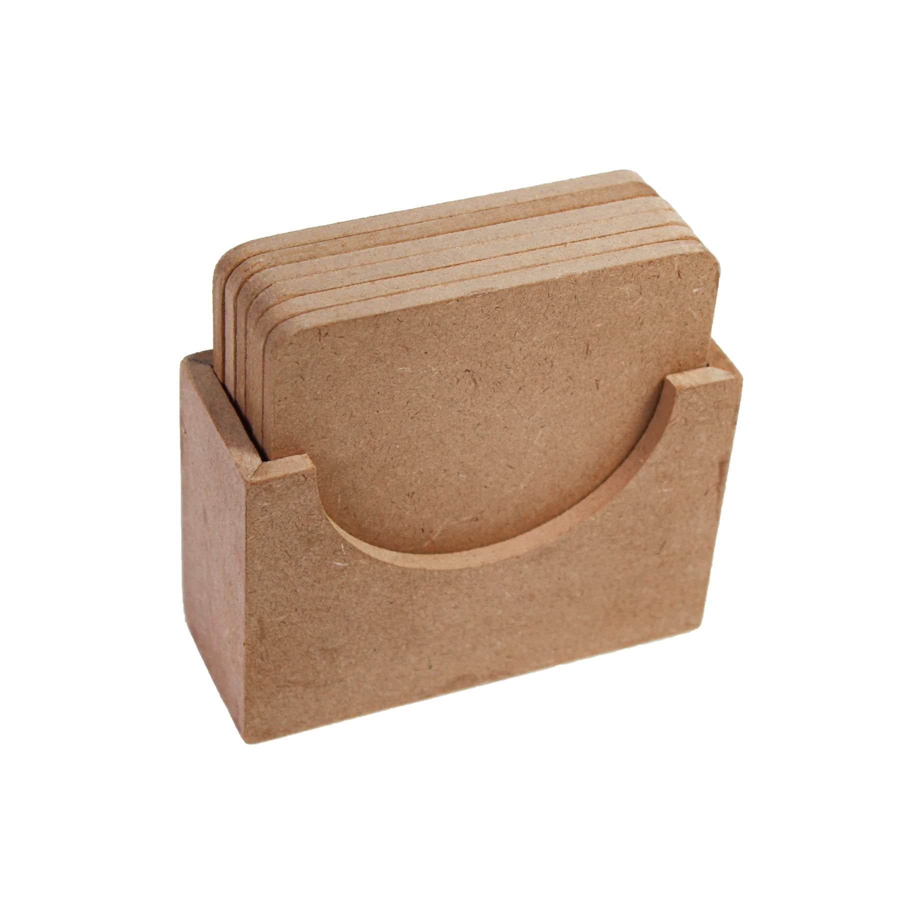 Little Birdie MDF Coaster Set of 6 with Stand W4.5 X H4.2 X D1.7inch 5.5mm Thick-image-27