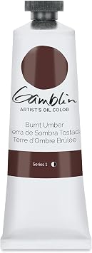 Gamblin Artist Oil 37Ml Burnt Umber