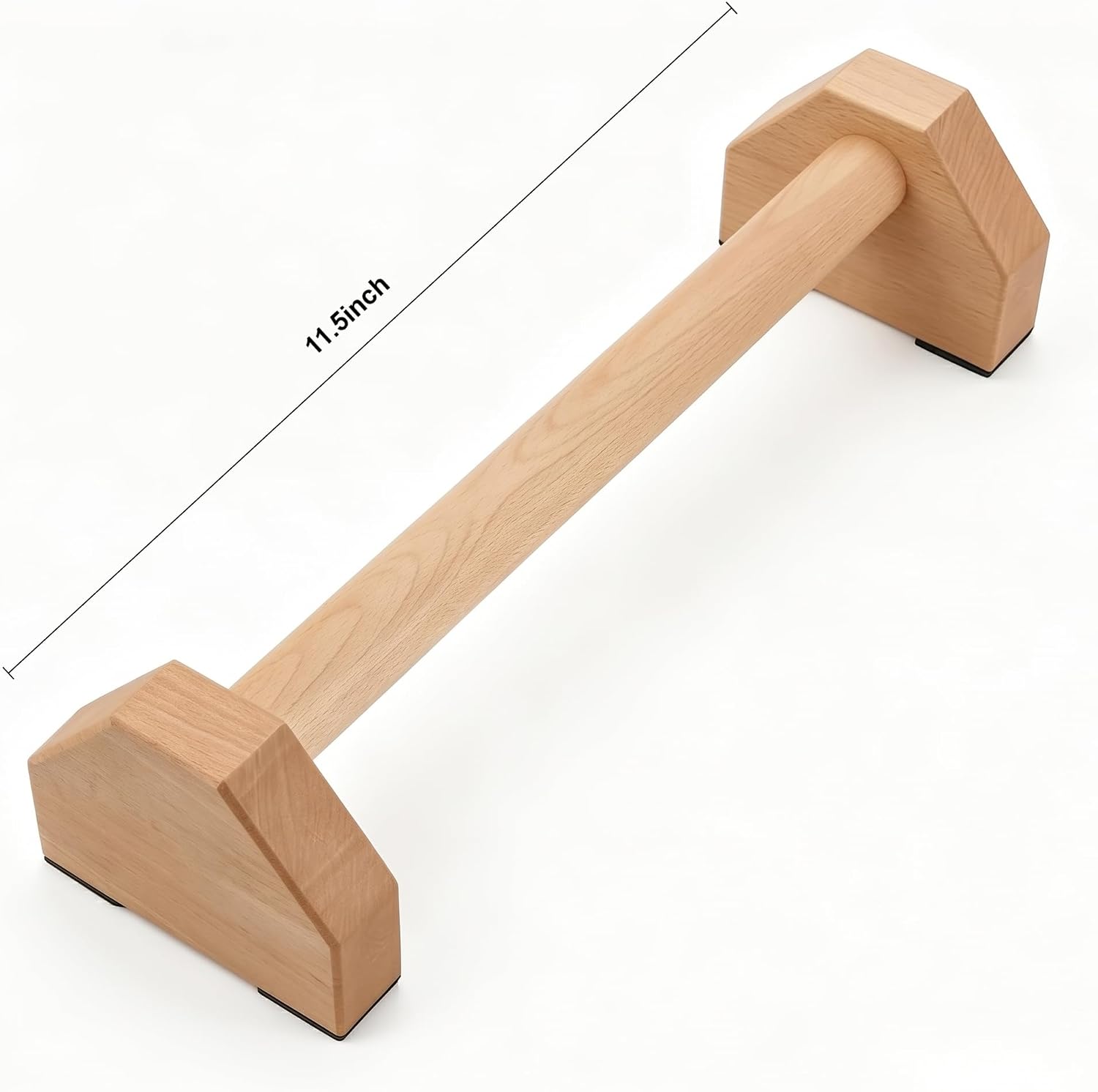 Parallettes Bars – Wooden Calisthenics Push Up Stands | Handstand Blocks & Push Up Handles for Floor, Calisthenics Equipment for Home Gym, Parallel Bars for Strength & Dips