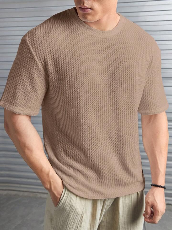 Image of Pivl Men's Summer Striped Style Trendy t Shirt