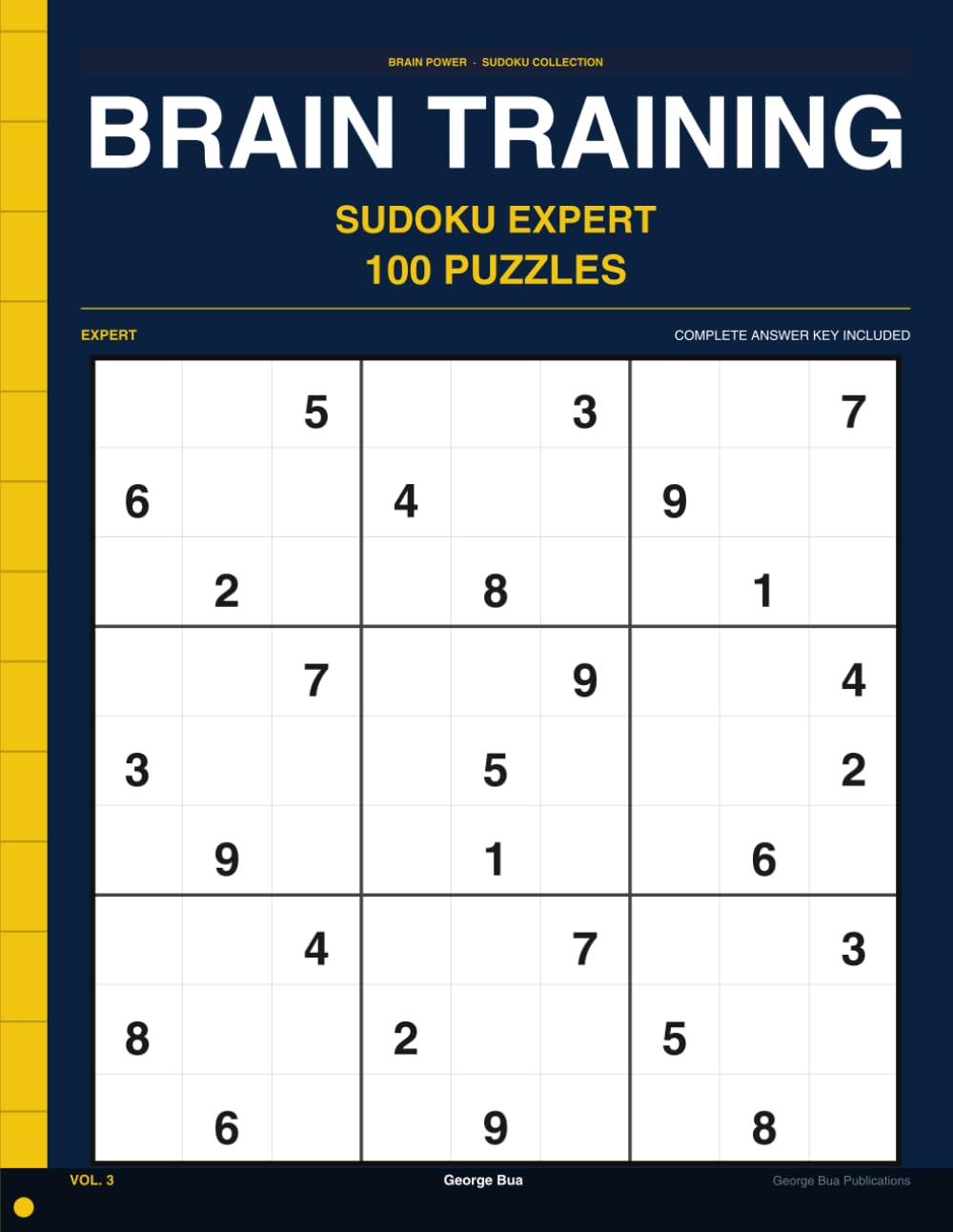 Brain Training Sudoku Expert Volume 2: 100 More Expert Sudoku Exercises to Push Your Mental Limits