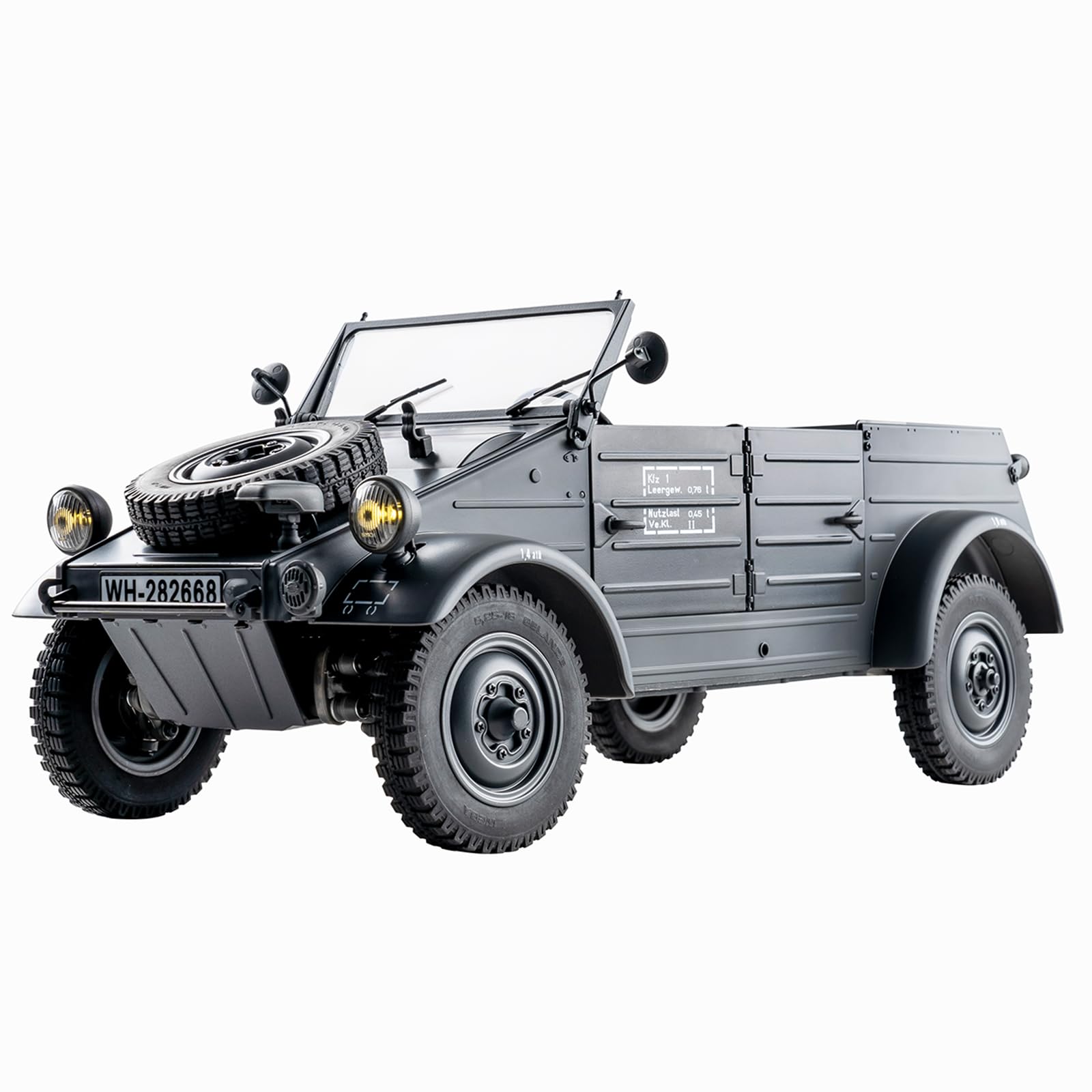 ROCHOBBY 1/12 TYPE82 RC Crawler, Remote Control RC Rock Crawler with 2 Speed Switch, 4WD/RWD Switch for Adult