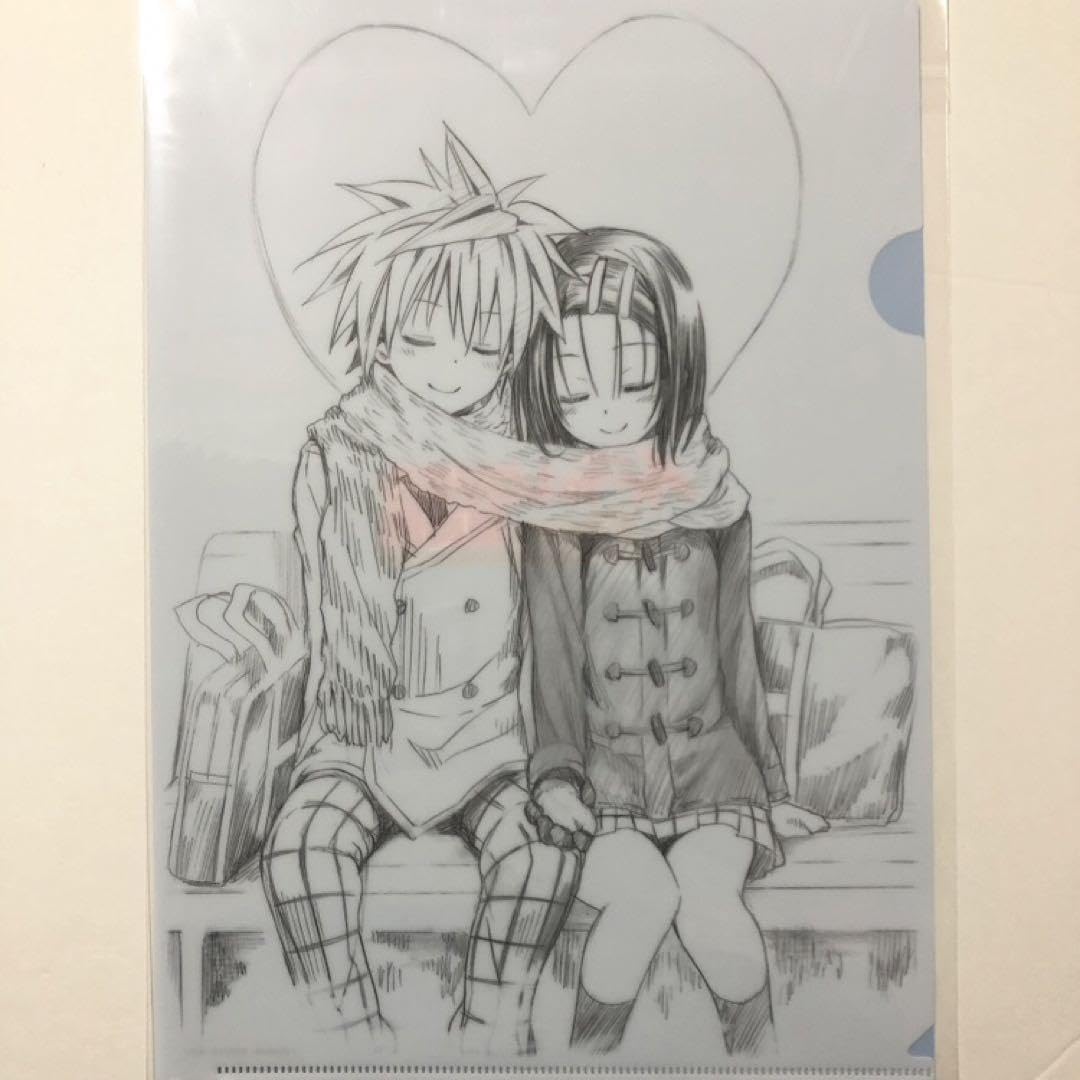 Amazon.co.jp: ToLOVEる原画展クリアファイル 鉛筆画 リト春菜