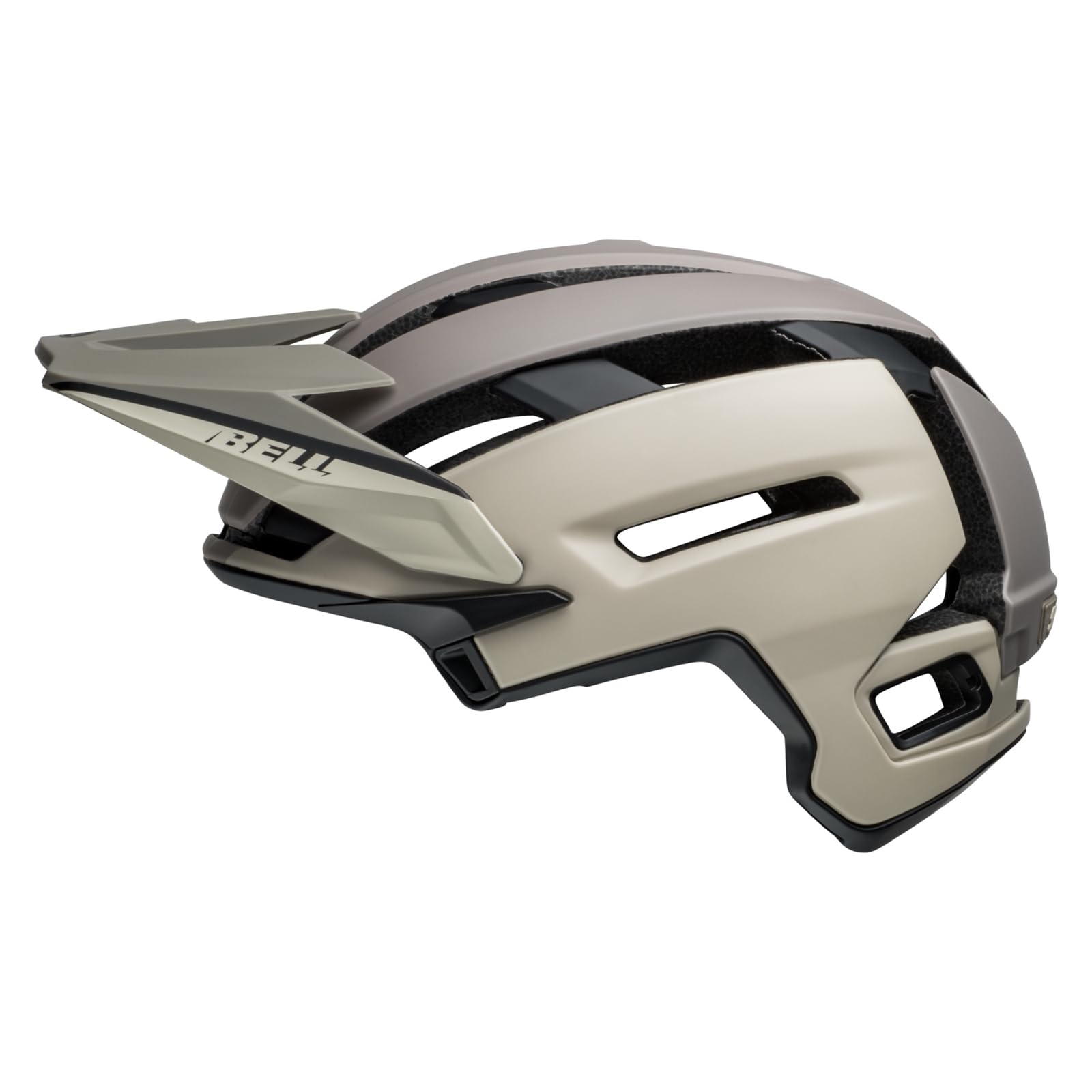 Bell Casco de Bicicleta Unisex Super Air R Spherical para Adultos, Cemento Mate, Gris, M