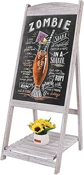 Amazon | 立て看板 ウェルカムボード ブラックボード A型 看板